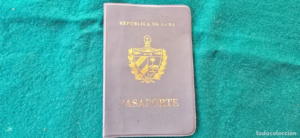 Documentos antiguos: PASAPORTE REPUBLICA DE CUBA (1989) - Foto 1