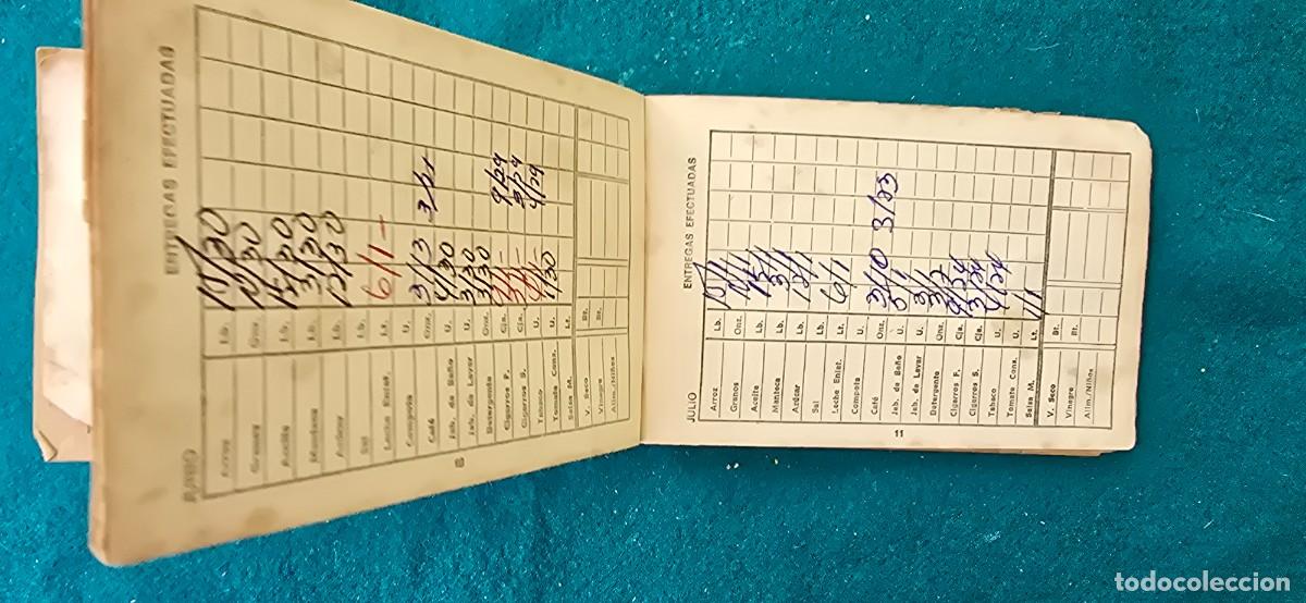 Documentos antiguos: LIBRETA DE PRODUCTOS ALIMENTICIOS (1987) CUBA - Foto 4