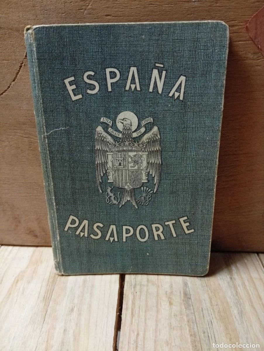 Documentos antiguos: PASAPORTE ESPA&Ntilde;A FRANCO 1947 - EXP. CONSULADO DE NADOR (PROTECTORADO MARRUECOS) - VILLA SANJURJO
