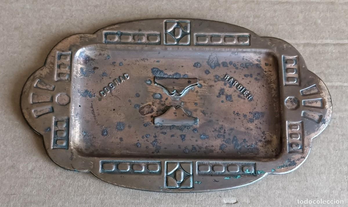 Documentos antiguos: Bandeja modernista para tarjetas COGNAC BARBIER - Foto 1