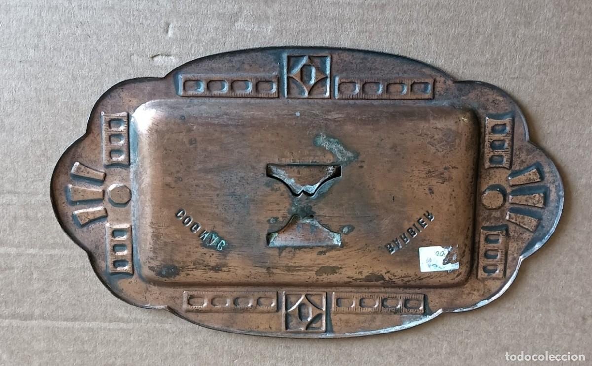 Documentos antiguos: Bandeja modernista para tarjetas COGNAC BARBIER - Foto 5
