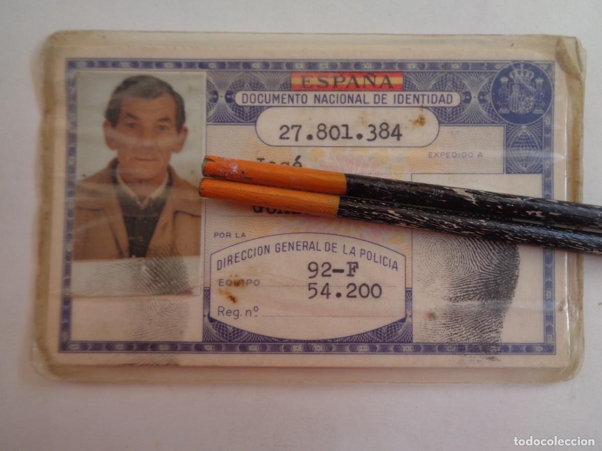 Documentos antiguos: DOCUMENTO NACIONAL DE IDENTIDAD ( DNI ) DE SE&Ntilde;OR DE GELVES. SAN JUAN AZNALFARACHE ( SEVILLA), 1989