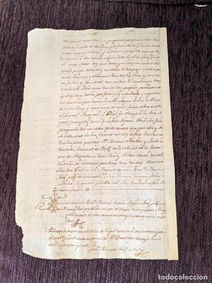 Old Documents: Document de la Ciutat de Matar&oacute;, Marianna Vi&ntilde;as 1787