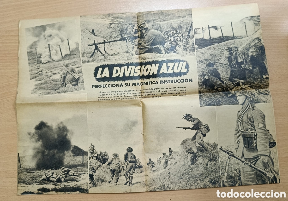 Documentos antiguos: Documento hist&oacute;rico 2 Guerra Mundial - Foto 3