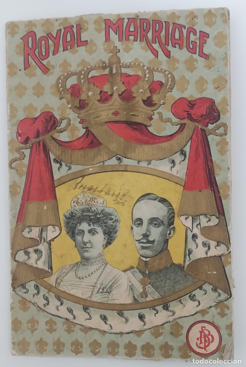 Documentos antiguos: Carpeta para guardar documentos Rey Alfonso XIII y Reina Victoria Eugenia