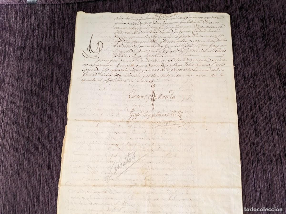 Documentos antiguos: Documento de la ciudad de Matar&oacute; 1821 Certificados - Foto 2