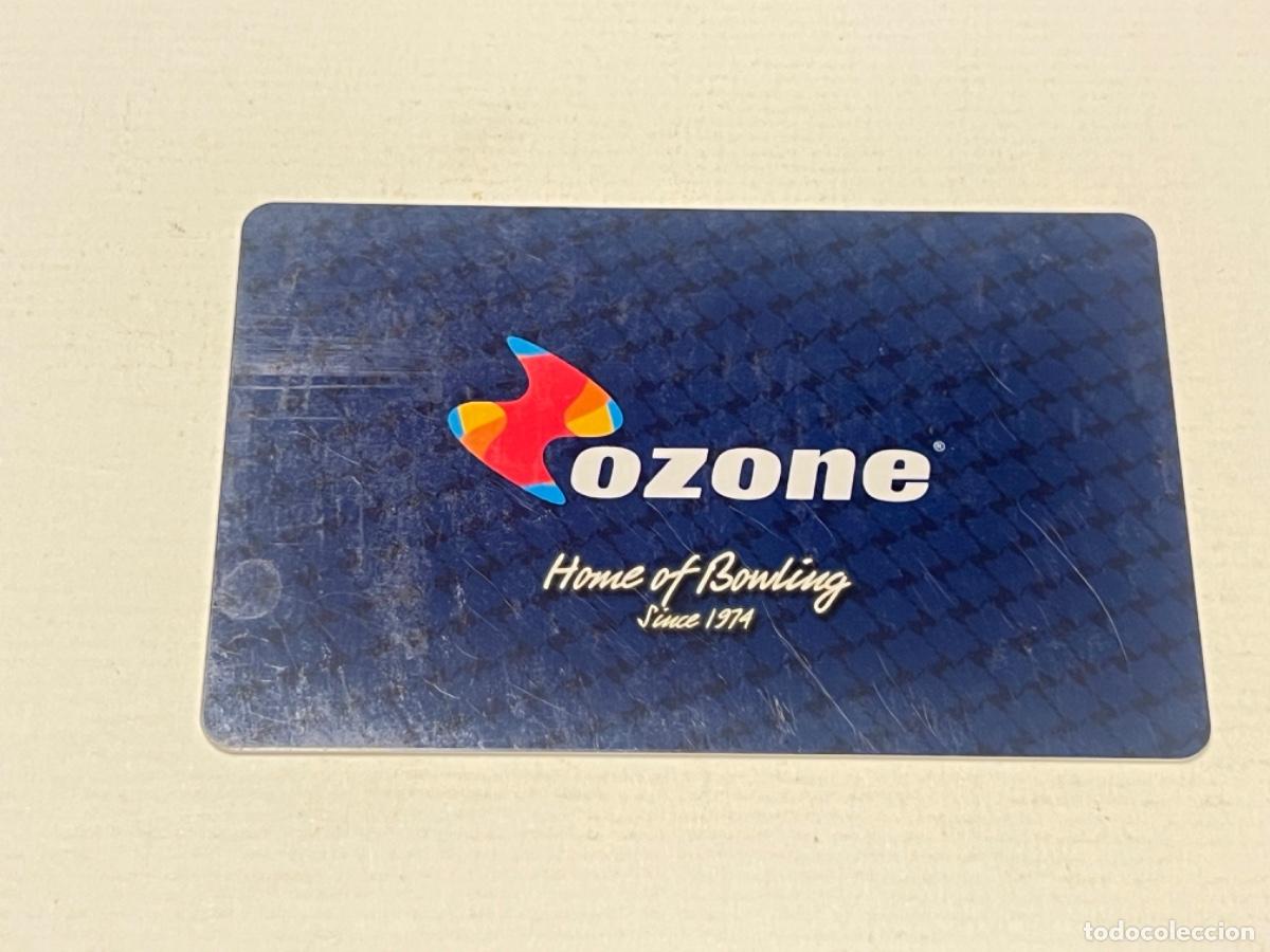 Documentos antiguos: Tarjeta Carnet OZONE Home of Bowling para colecci&oacute;n