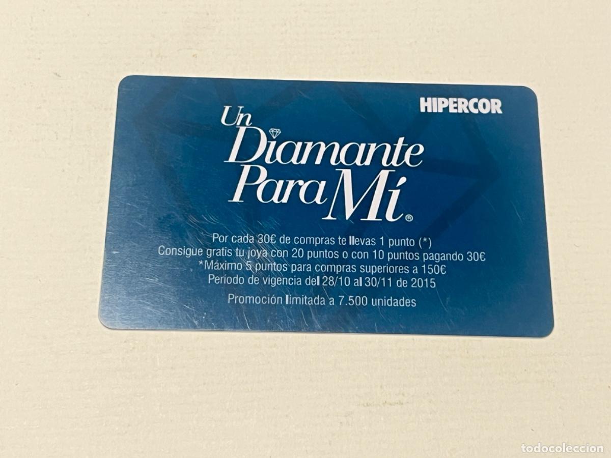 Documentos antiguos: Tarjeta Carnet HIPERCOR para colecci&oacute;n