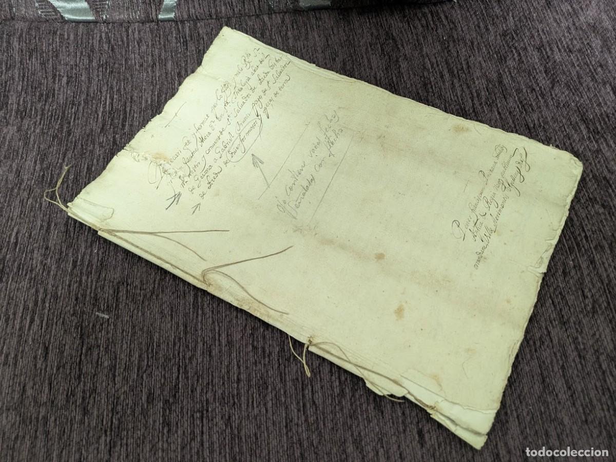Documentos antiguos: Document de la localitat de Breda (Sant Salvador) Tots el Masos XVII