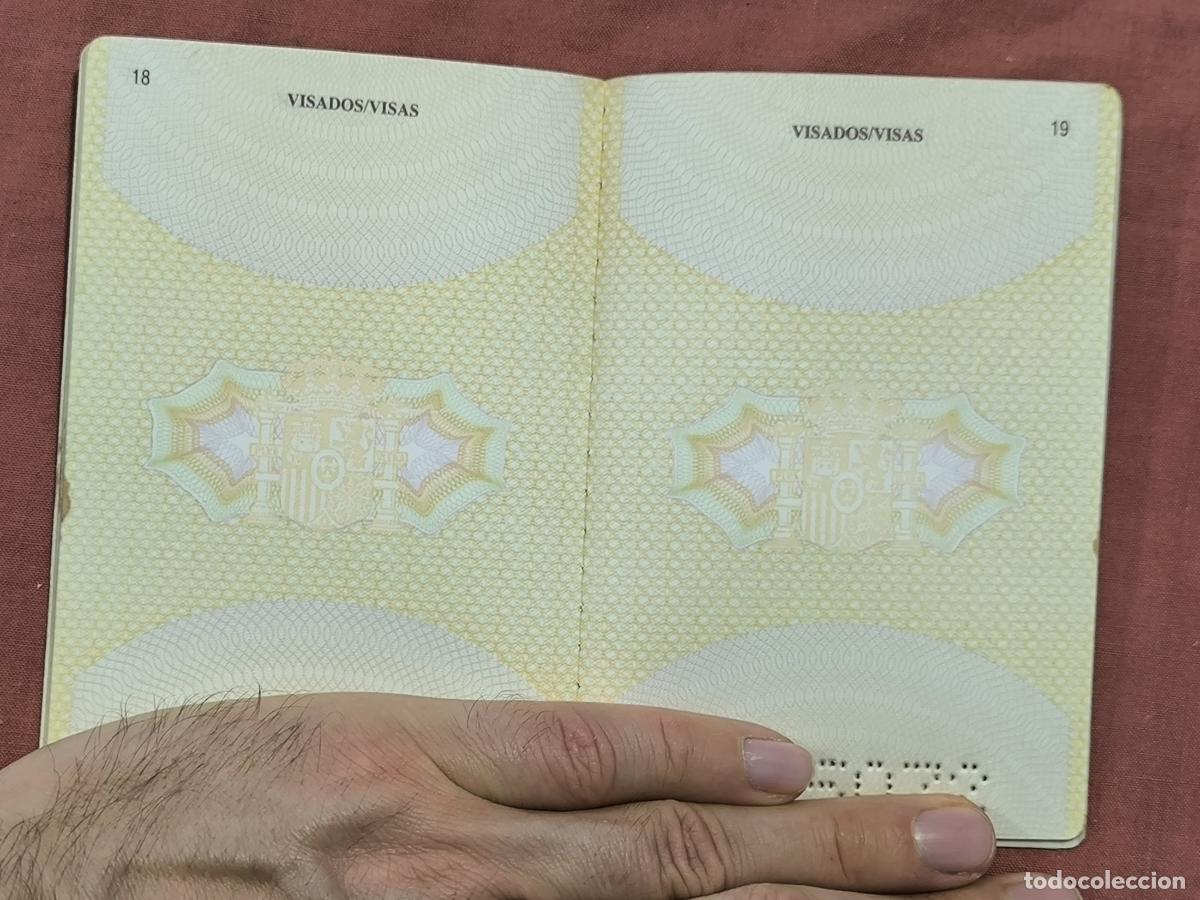 Documentos antiguos: Documento Antiguo Antiguo Pasaporte de Espa&ntilde;a Coleccionismo - Foto 6