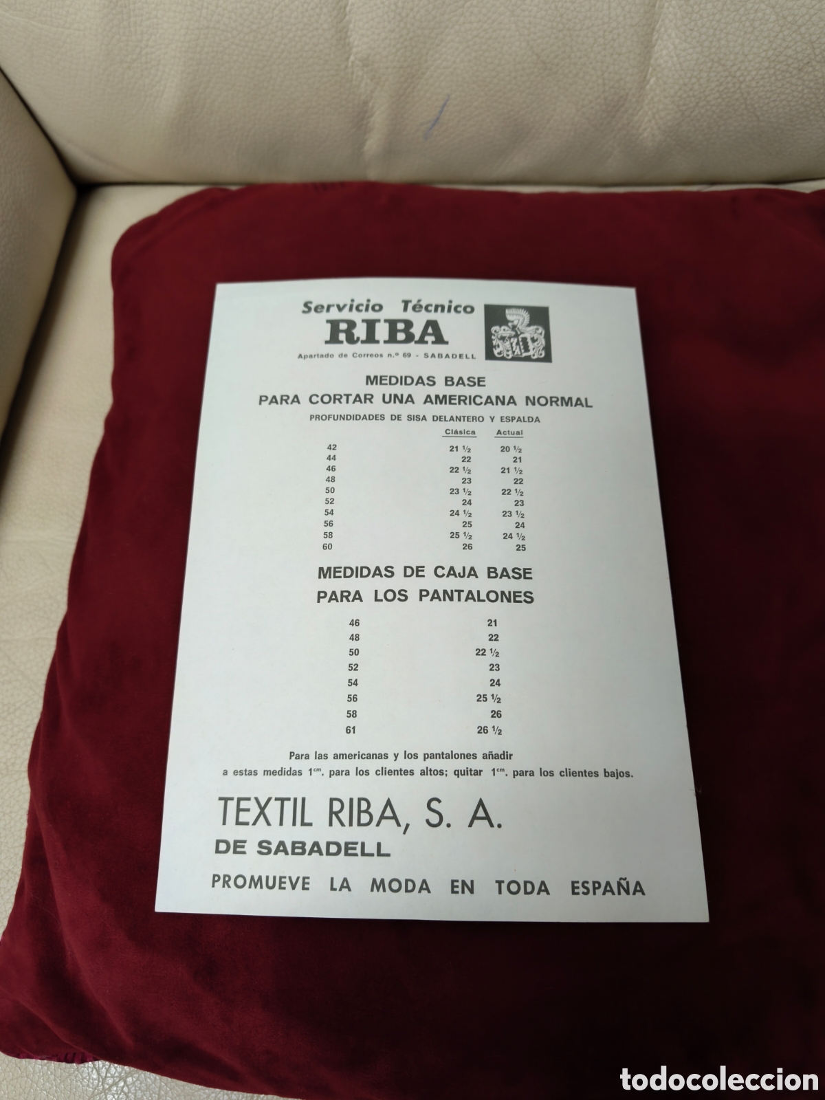 Documentos antiguos: Anuncio. Servicio t&eacute;cnico Riba - Foto 1