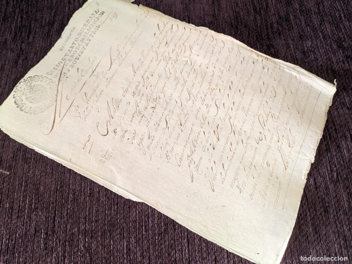 Documentos antiguos: Documento de la localidad de Cascajares 1693