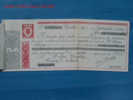 Documentos bancarios: PAGAR&Eacute;/CHEQUE - Foto 1