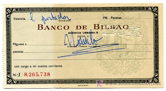 Documentos bancarios: CHEQUE  BANCO CENTRAL , FIRMADO , 1936  CHE4 - Foto 1