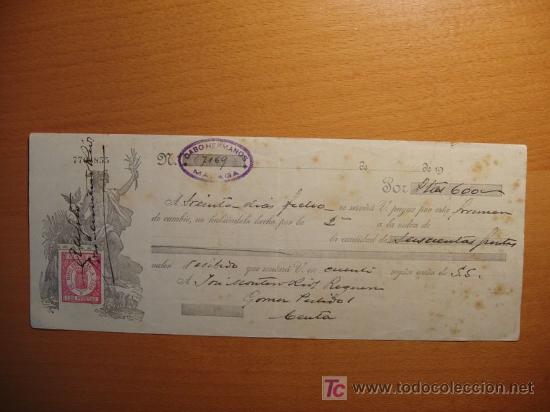 Documentos bancarios: Letra 19-- Ceuta - Foto 1