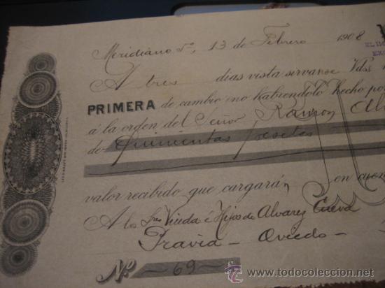 Documentos bancarios: MERIDIANO 1908 - Foto 2