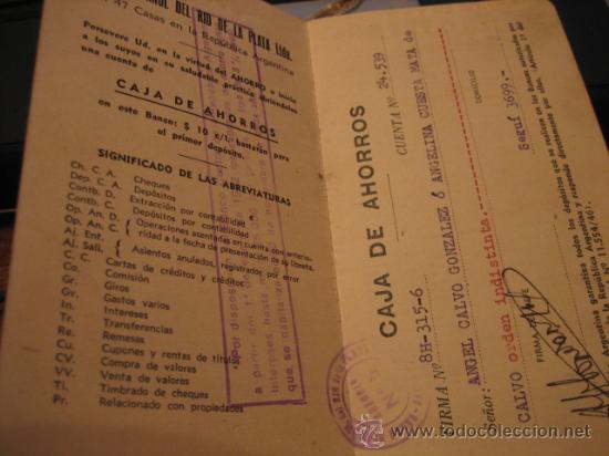 Documentos bancarios: BANCO ESPA&Ntilde;OL DEL RIO DE LA PLATA SEGUI - Foto 2