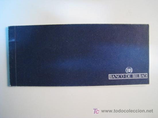 Documentos bancarios: BANCO DE BILBAO. TALONARIO DE CHEQUES - Foto 1