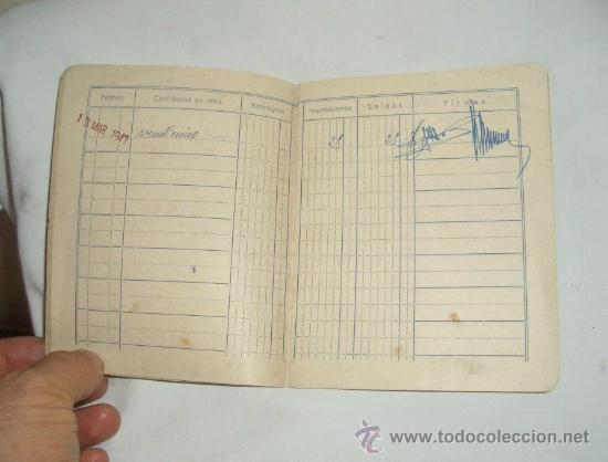 Documentos bancarios: CARTILLA DE LA CAJA DE AHORROS DEL A&Ntilde;O 1943 - Foto 3