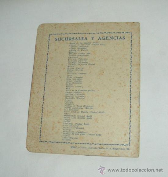 Documentos bancarios: CARTILLA DE LA CAJA DE AHORROS DEL A&Ntilde;O 1943 - Foto 4