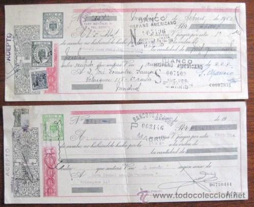 Documentos bancarios: LETRAS DE CAMBIO A&Ntilde;OS 50. ENVIO GRATIS&iexcl;&iexcl;&iexcl; - Foto 1