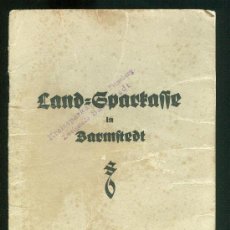Documentos bancarios: LIBRETA BANCARIA ALEMANA AÑO 1928. CIUDAD BARMSTEDT. CAJA DE AHORROS. Lote 29070989