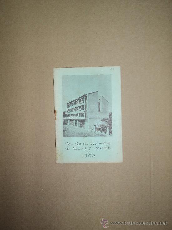 Documentos bancarios: libreta Caja Central Coop. de Lugo - Foto 1