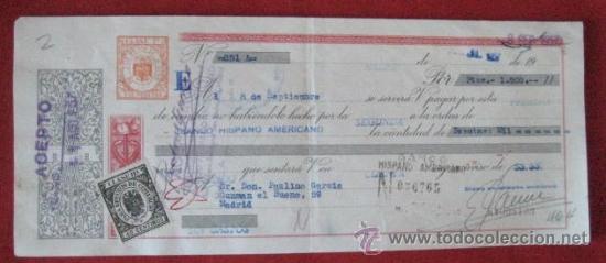 Documentos bancarios: LETRA DE CAMBIO. MADRID 1957. ENVIO GRATIS&iexcl;&iexcl;&iexcl; - Foto 1