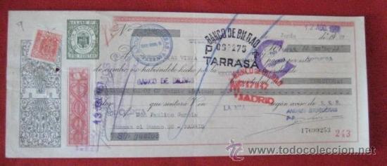 Documentos bancarios: LETRA DE CAMBIO. MADRID 1957. ENVIO GRATIS&iexcl;&iexcl;&iexcl; - Foto 1