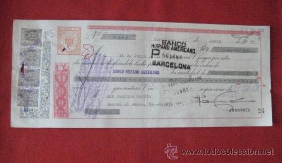 Documentos bancarios: LETRA DE CAMBIO. BARCELONA 1957. ENVIO GRATIS&iexcl;&iexcl;&iexcl; - Foto 1