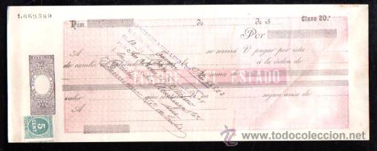 Documentos bancarios: LETRA BENSUSAN C&Aacute;DIZ, 1898 - Foto 1