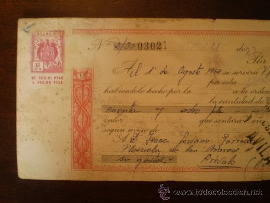Documentos bancarios: LETRA DE CAMBIO DE JUNIO 1962 - Foto 2