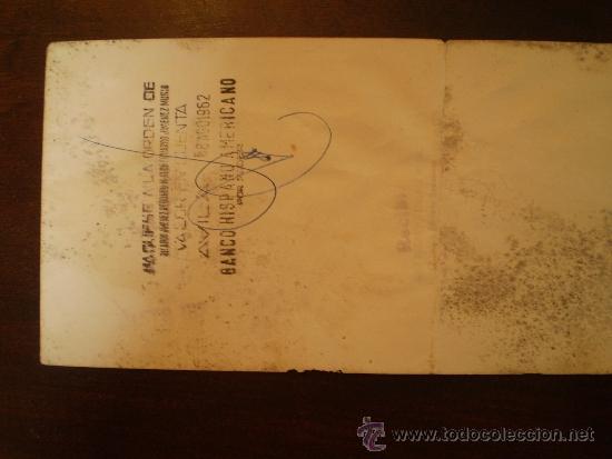 Documentos bancarios: LETRA DE CAMBIO DE JUNIO 1962 - Foto 4