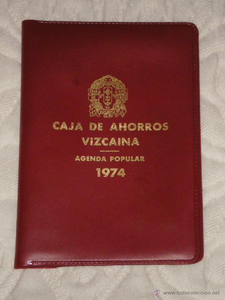 Documentos bancarios: LIBRETA DEL A&Ntilde;O 1974 DE LA CAJA DE AHORROS VIZCAINA - Foto 1