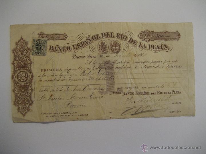 Documentos bancarios: LETRA BANCO ESPA&Ntilde;OL DEL R&Iacute;O DE LA PLATA - Foto 1