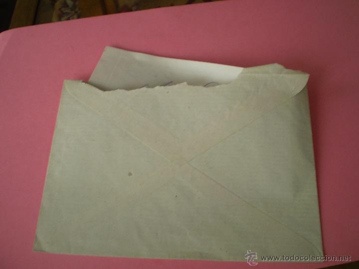 Documentos bancarios: SOBRE Y CARTA DEL BANCO CENTRAL 1959 - Foto 2