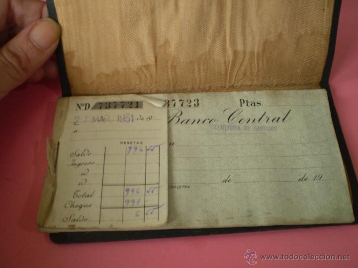 Documentos bancarios: CHEQUES DEL BANCO CENTRAL 1951 - Foto 2