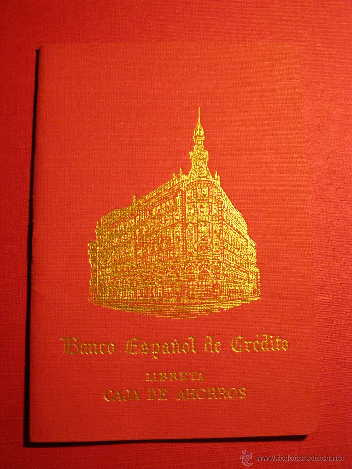 Documentos bancarios: Libreta cartilla Banco espa&ntilde;ol de Crt&eacute;dito - 1969 - - Foto 1