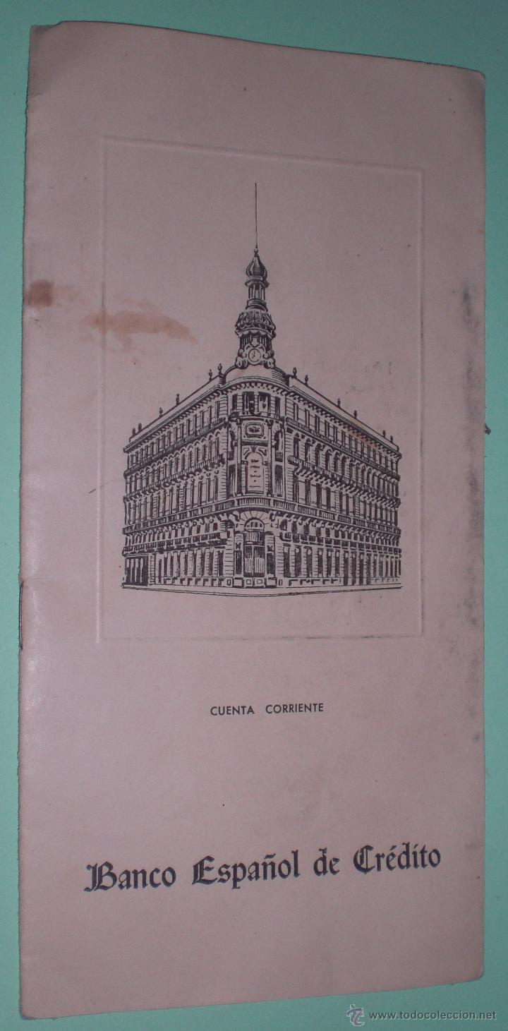 Documentos bancarios: Cuenta corriente banco espa&ntilde;ol de credito Cuenca 1959 - Foto 1