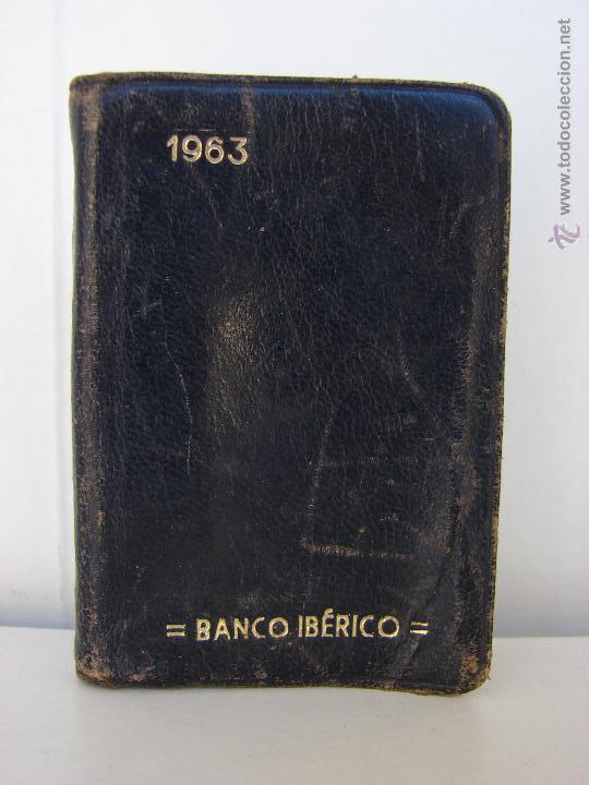 Documentos bancarios: AGENDA BANCO IBERICO. 1963 - Foto 1