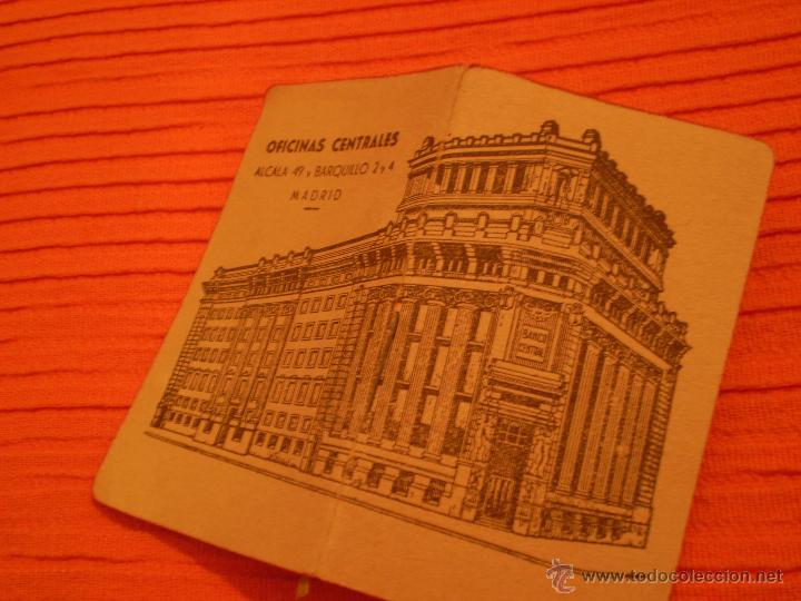 Documentos bancarios: BANCO CENTRAL.MADRID.AGENDA,1964 - Foto 7