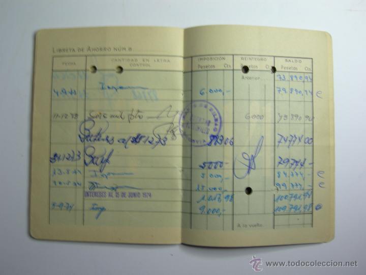 Documentos bancarios: LIBRETA DE AHORRO - BANCO DE BILBAO 1948 - Foto 2