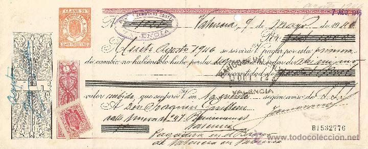 Documentos bancarios: ** CT122 - LETRA DE CAMBIO CLASE 7&ordf; - 1946 - RF12 - Foto 1