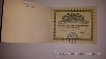 Documentos bancarios: LIBRETA AHORROS - Foto 1