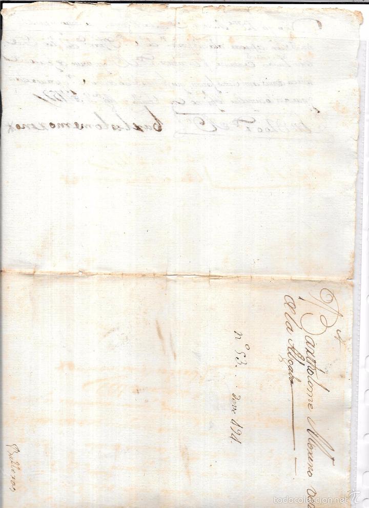 Documentos bancarios: PAGARE, A&Ntilde;O 1759. 200 REALES DE VELLON. - Foto 2
