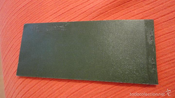 Documentos bancarios: ANTIGUA LIBRETA DE CHECHES.BANCO CENTRAL.SEVILLA 1987. - Foto 4