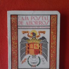 Documentos bancarios: CAJA POSTAL DE AHORROS, ALMANAQUE 1969. Lote 57202536