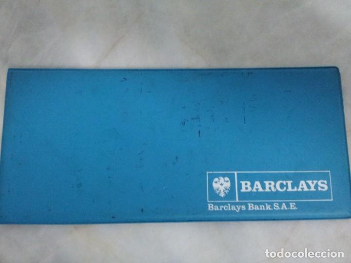 Documentos bancarios: BARCLAYS BANK. FUNDA TALONARIO DE CHEQUES - Foto 1