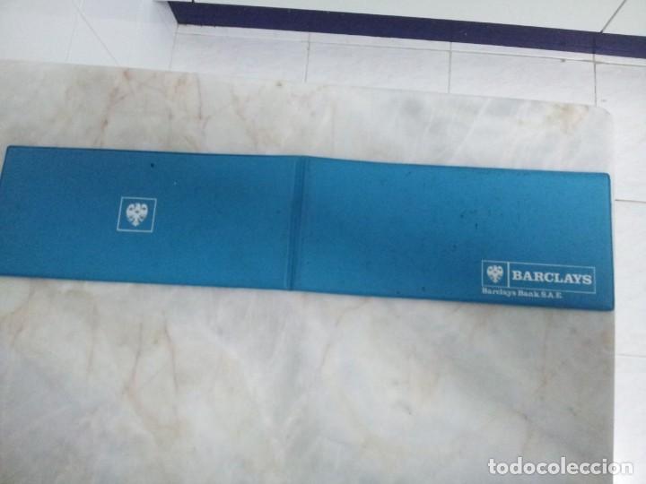 Documentos bancarios: BARCLAYS BANK. FUNDA TALONARIO DE CHEQUES - Foto 3