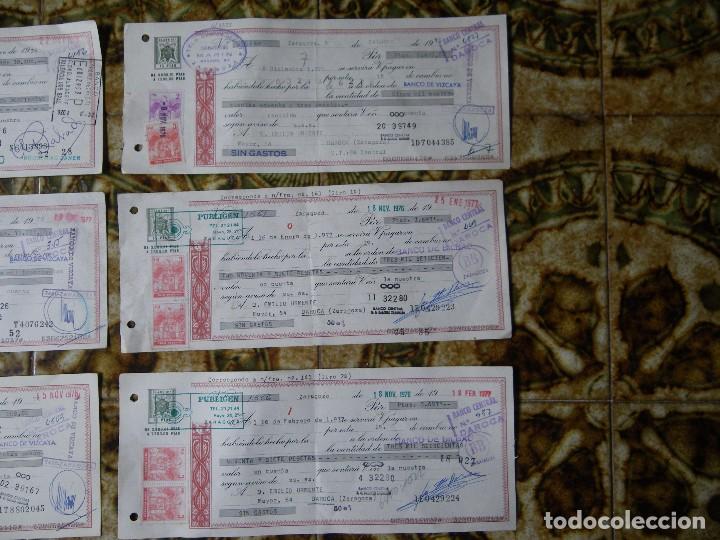Documentos bancarios: LOTE DE 6 DOCUMENTOS BANCARIOS PAGARES , VERR - Foto 3